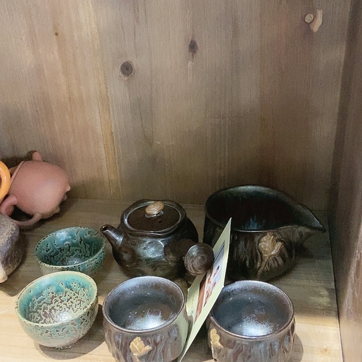 柴烧老岩泥高端茶器