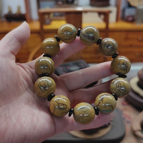 用***6紫砂手串手工制作