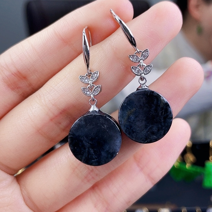 翡翠耳饰未镶嵌饰品