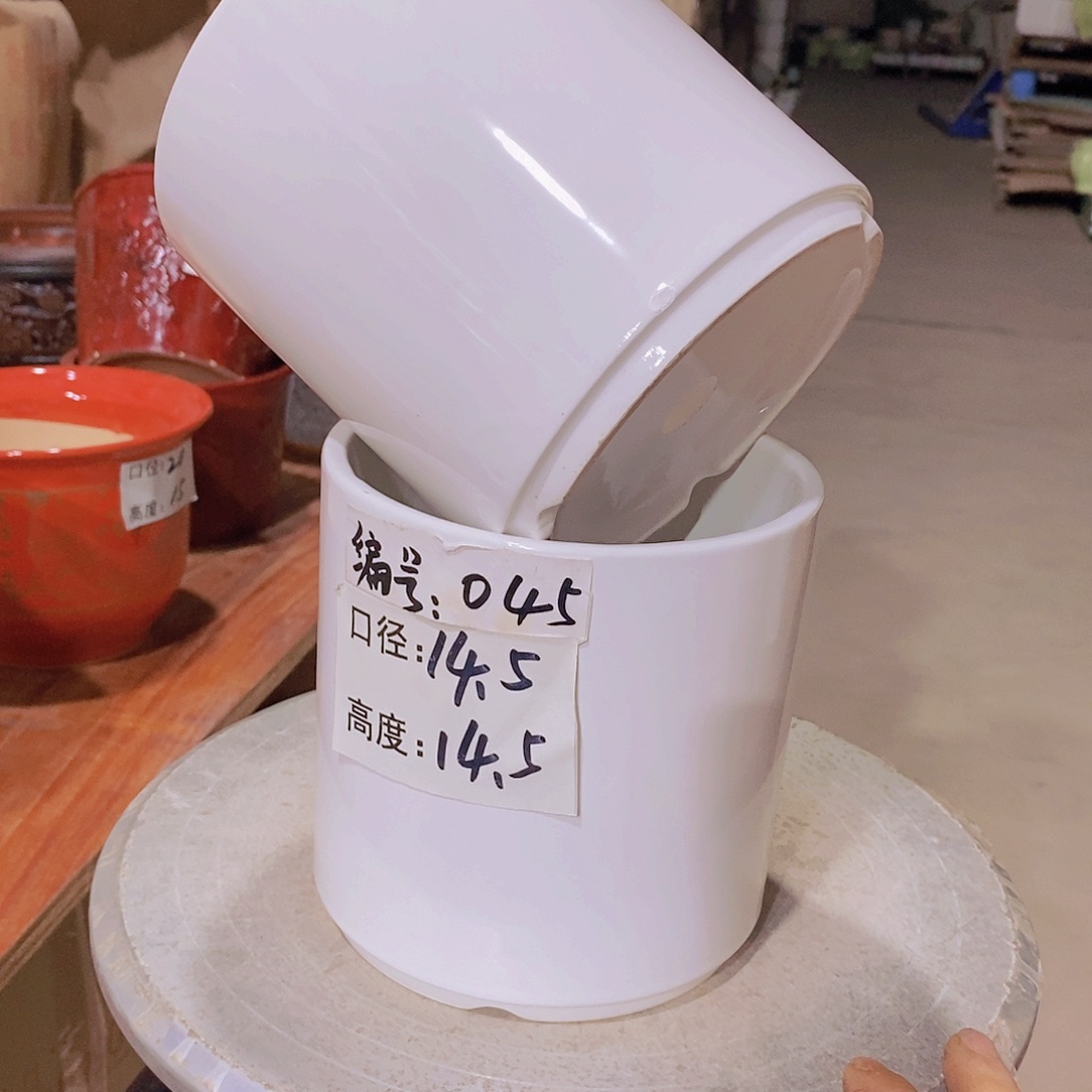 【闪购商品】红陶微瑕花盆-045-2个