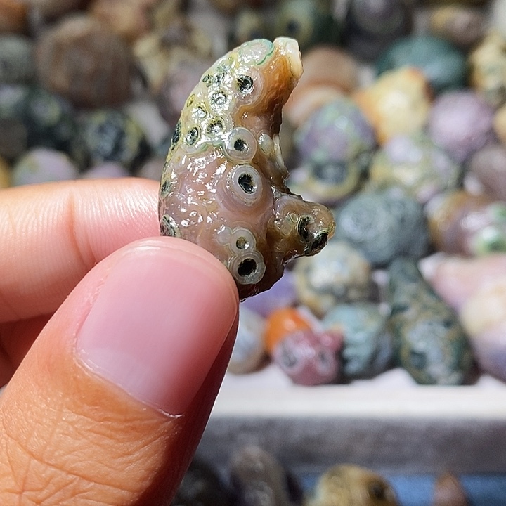 未镶嵌玛瑙/玉髓珠宝奇石