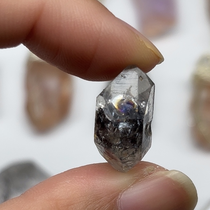 水晶未镶嵌颈饰彩虹闪灵钻21mm