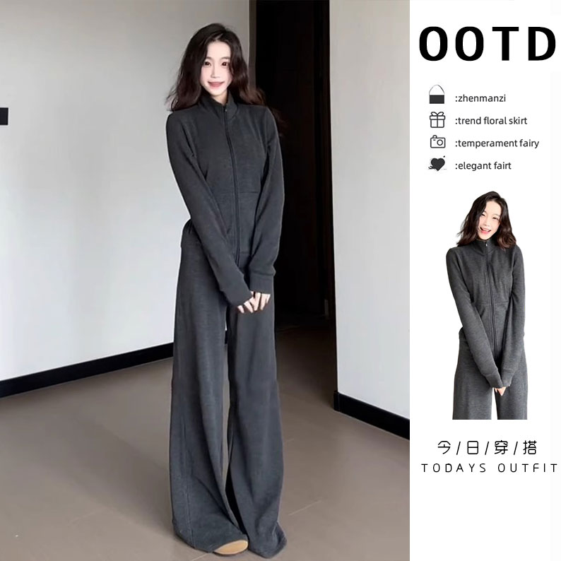 一整套ootd入秋穿搭高级感御姐独特绝美小套装2025新款女装早秋季