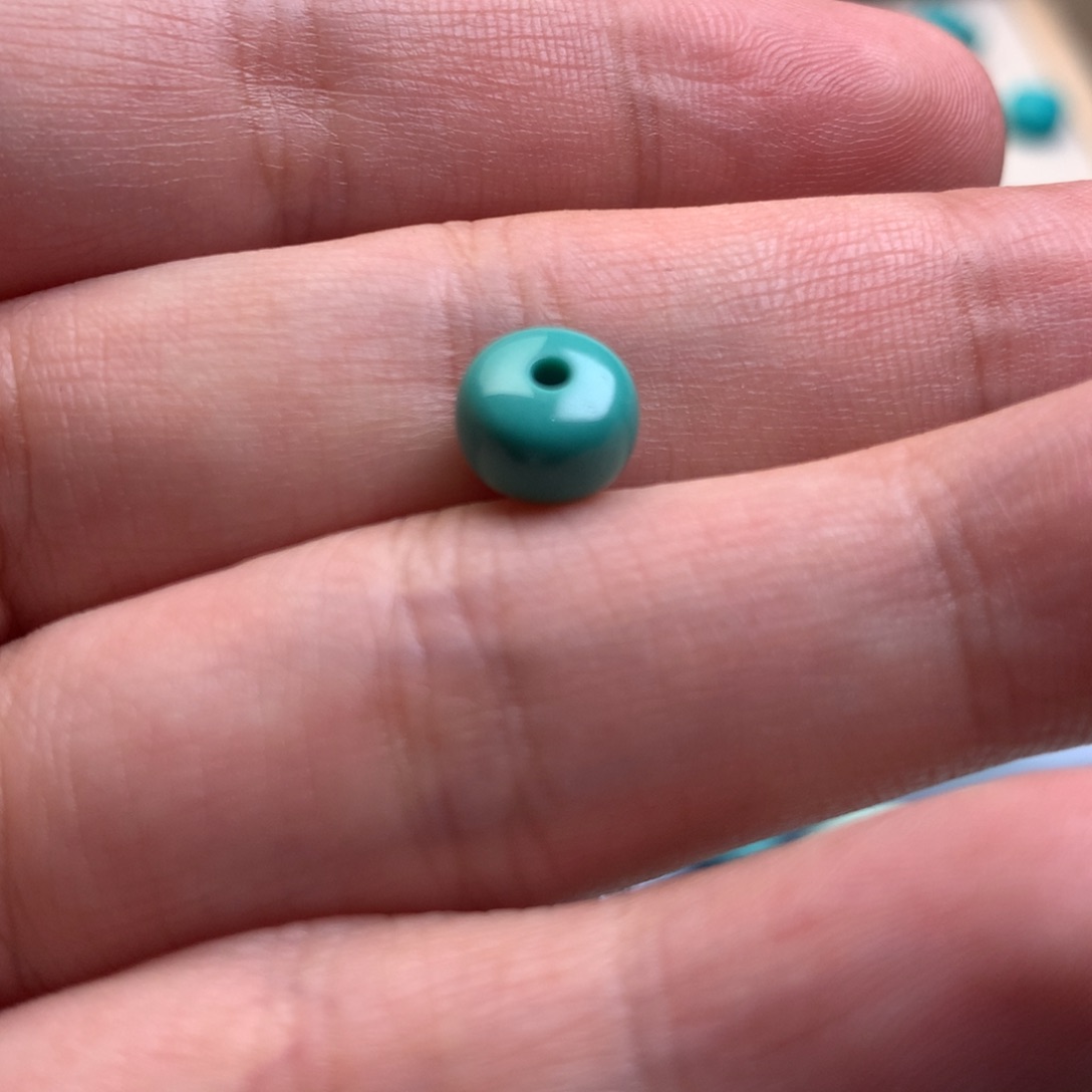 绿松石珠宝半成品未镶嵌