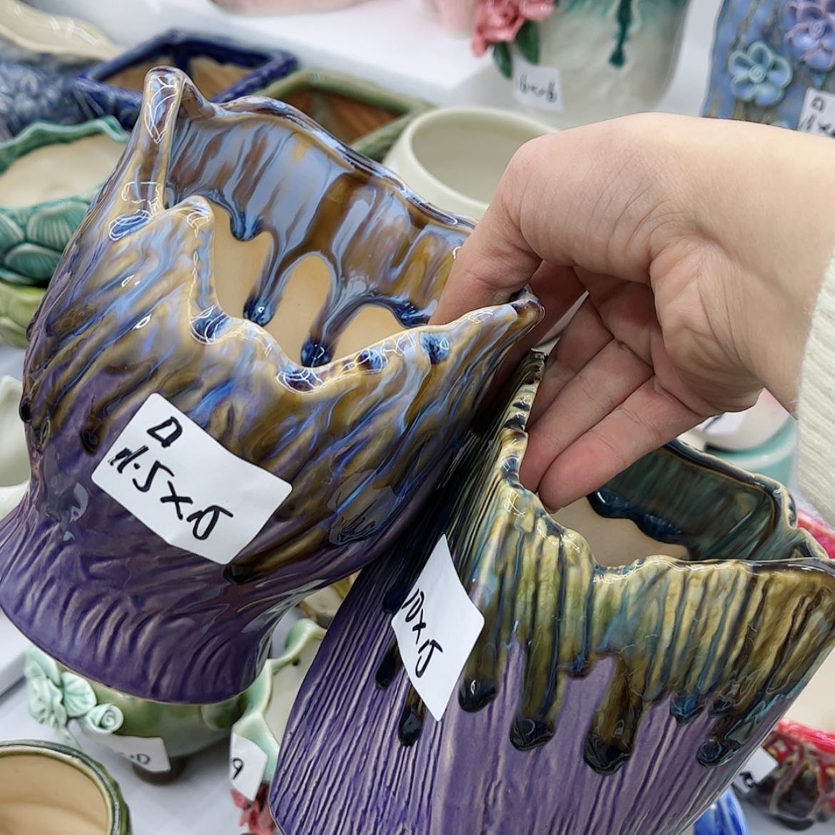 【闪购商品】陶瓷多肉绿植陶瓷花盆