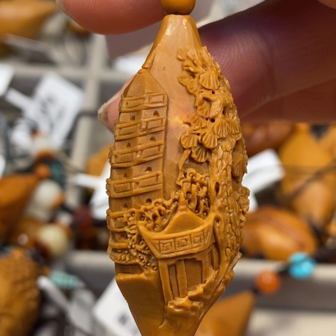 橄榄核手串/手链虎丘塔单子