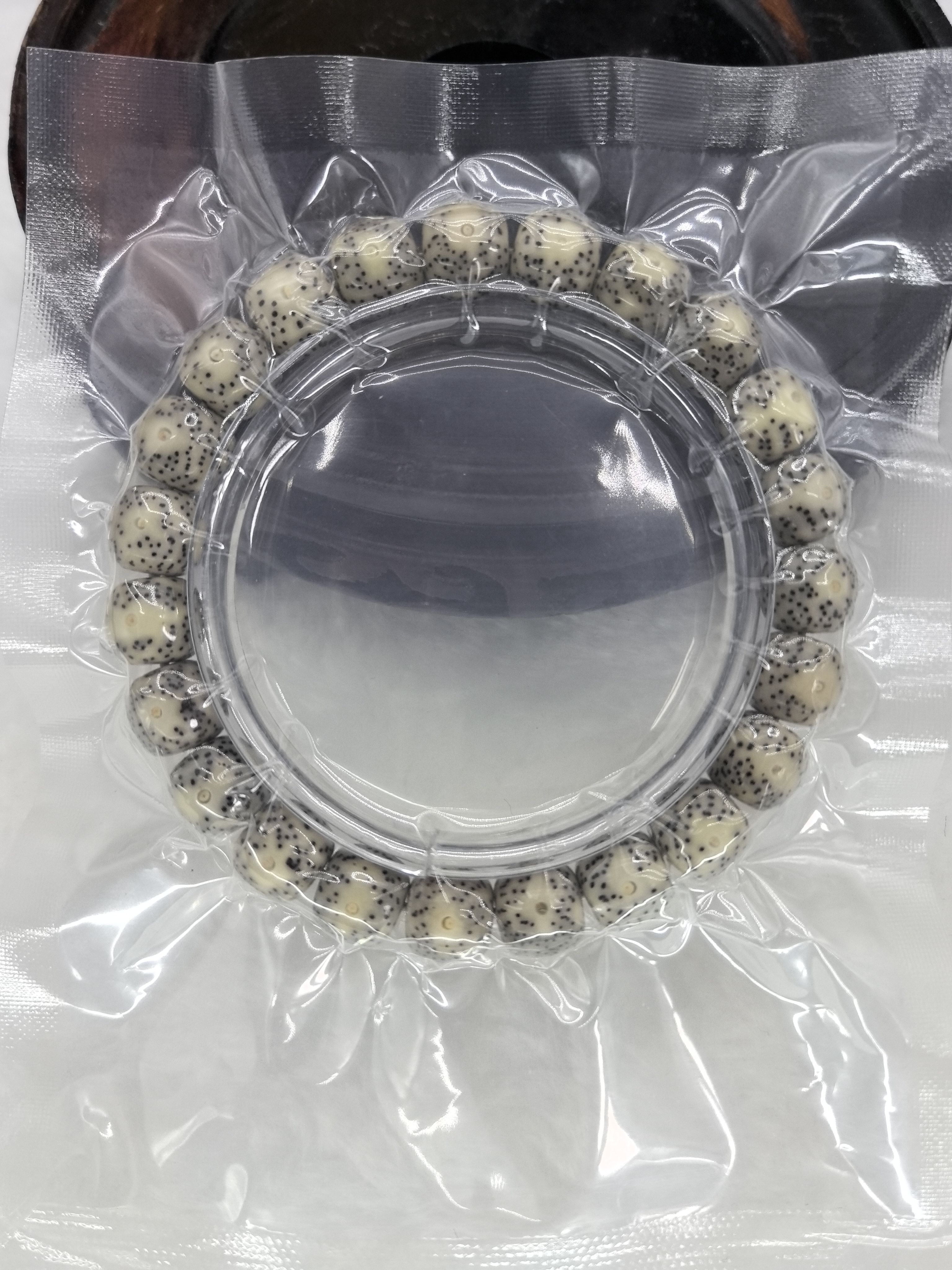 石玉料 月留白菩提