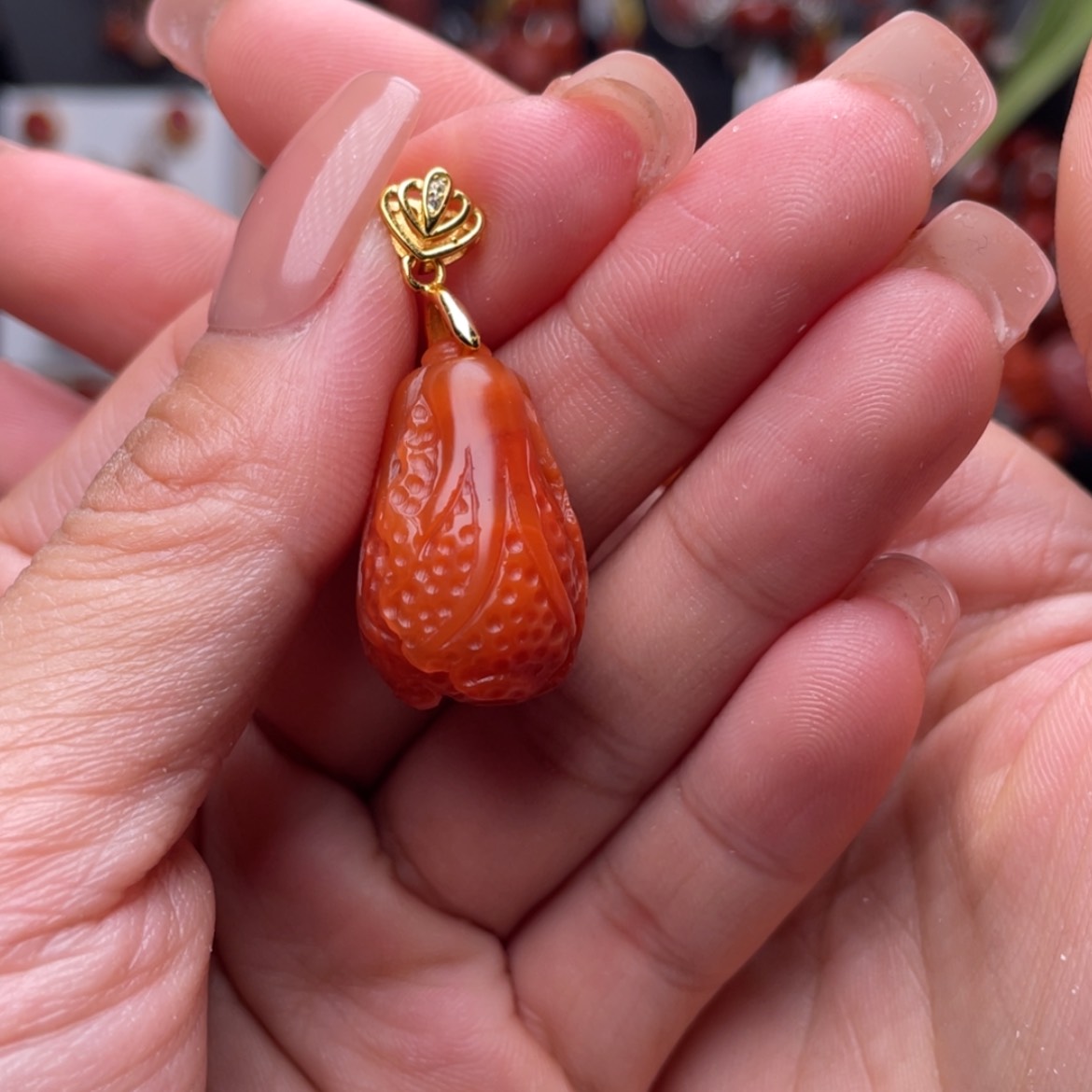 【闪购商品】南红玛瑙遇百财银S925镶嵌