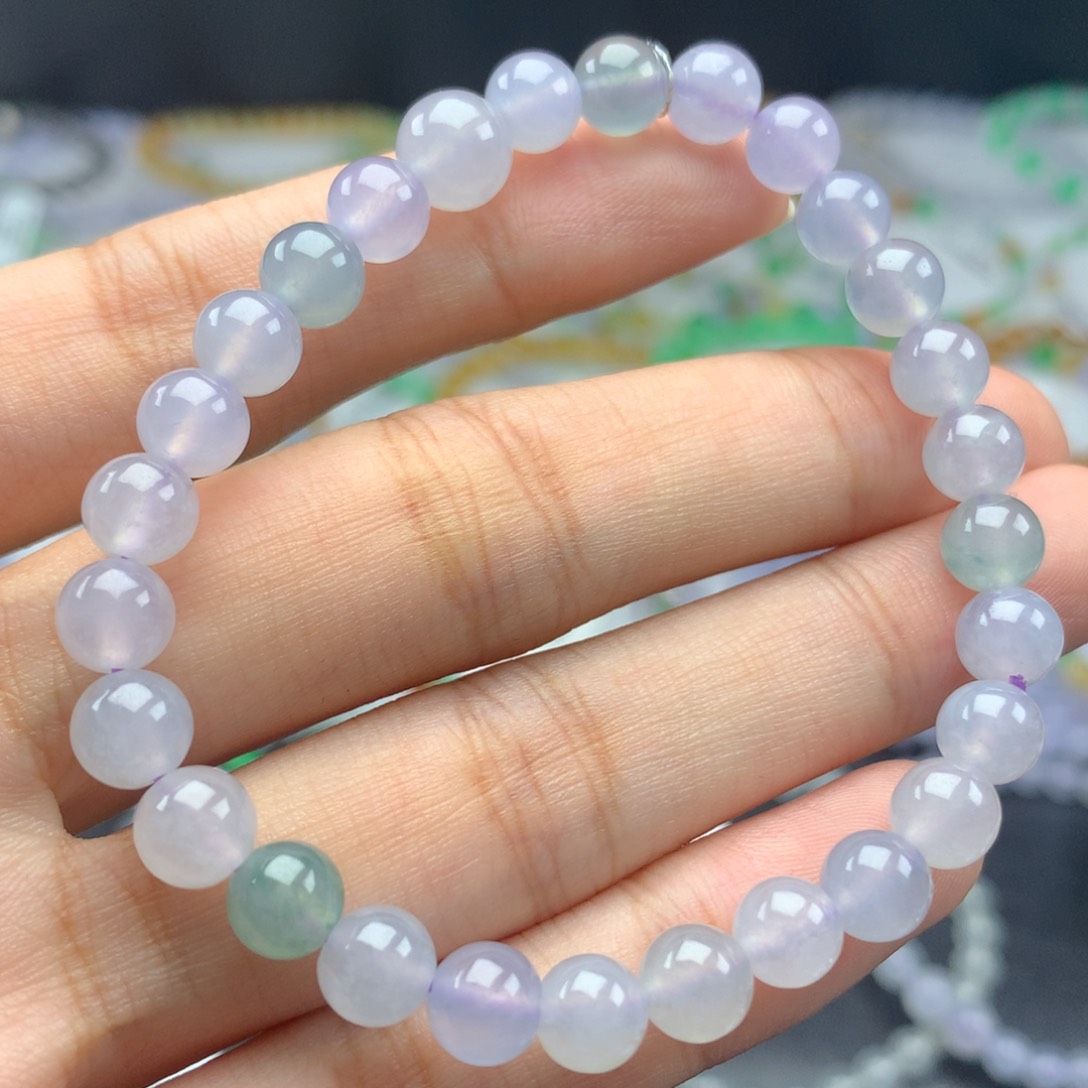 未镶嵌翡翠手链卡