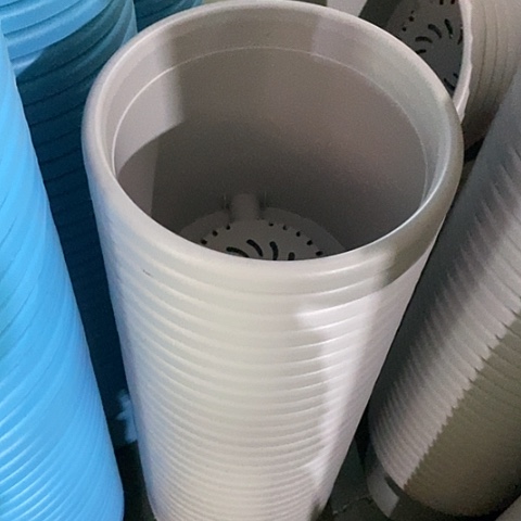 树脂四季4号灰白无托8个