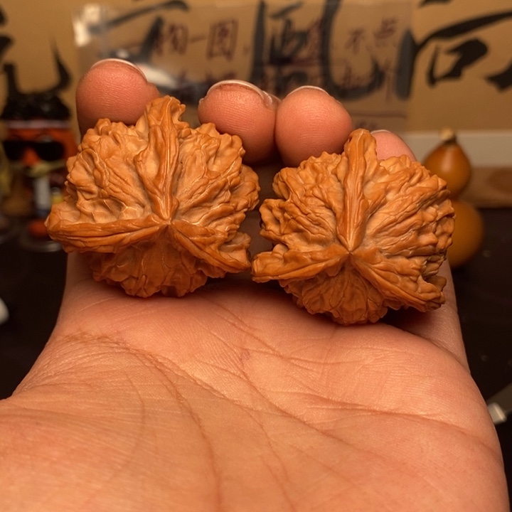 文玩核桃吊坠39全品无修正奔盘山三