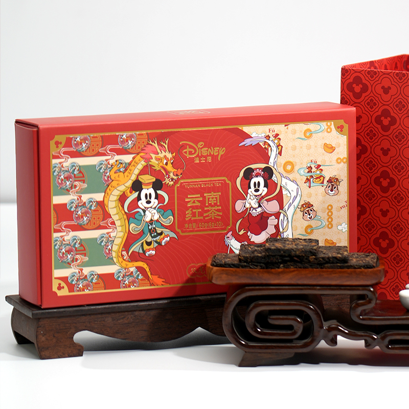 2025年 迪士尼&八方茶园联名款 云南红茶 60g/盒