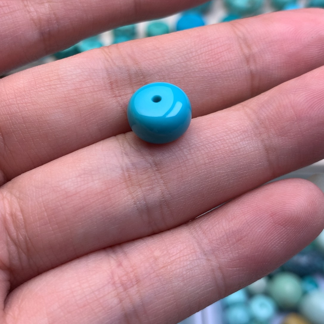 绿松石珠宝半成品未镶嵌