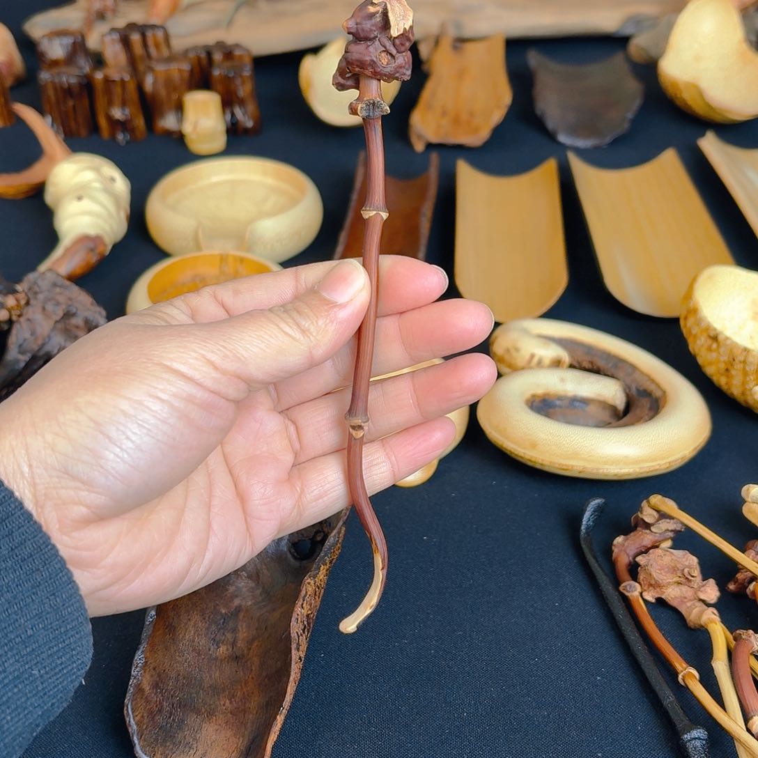 木@***哥金刚藤把玩茶拨