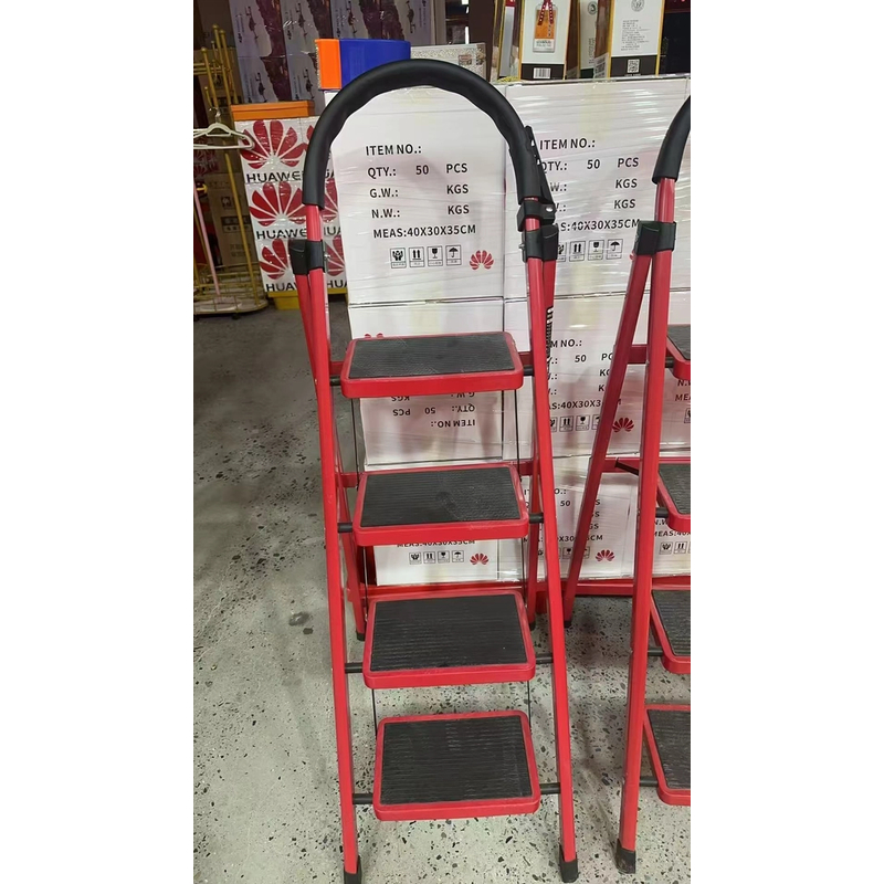 【广东514专属】家用折叠梯室内外多功能人字步梯加厚爬楼梯梯子