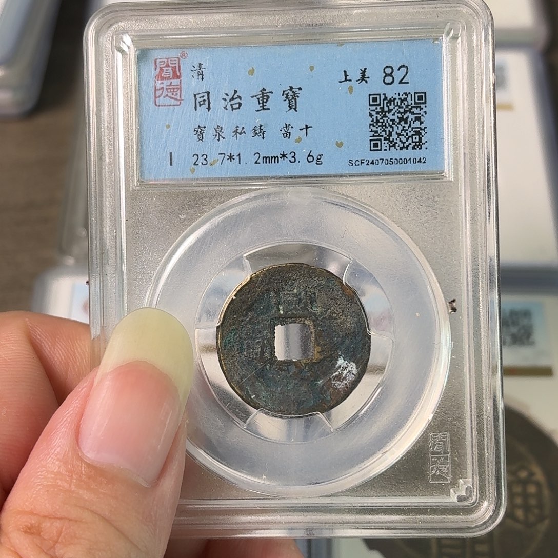 铜A闻博文化同治重宝