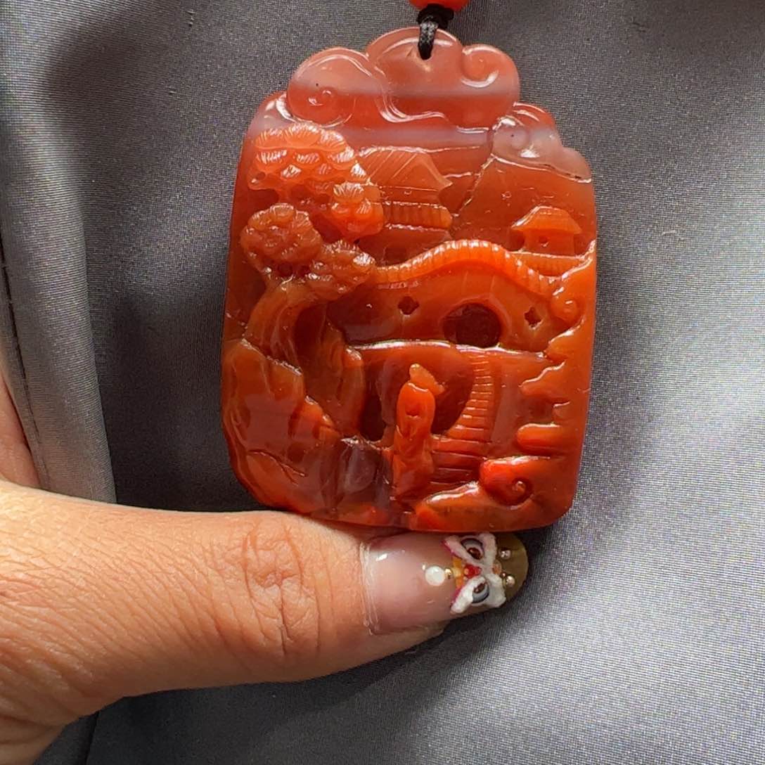 南红玛瑙牌子未镶嵌