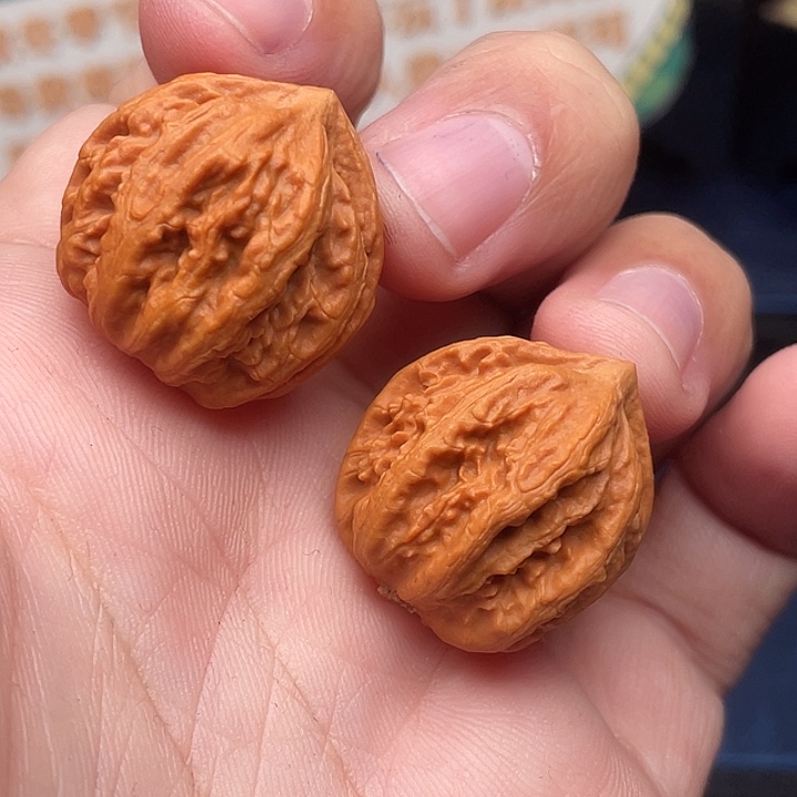 把件文玩核桃用****2小八棱