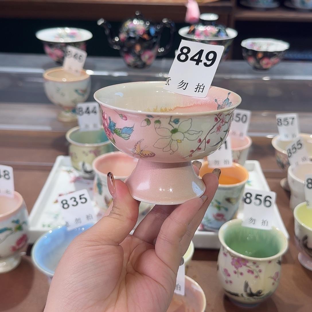 月***响珐琅彩主人杯茶具系列