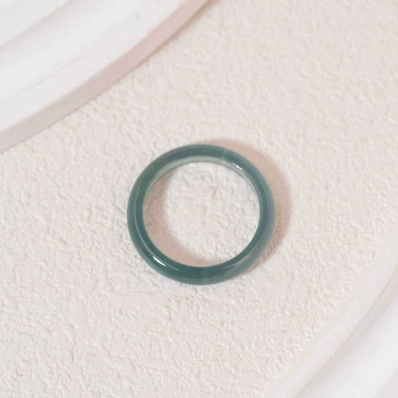 【清欢】翡翠戒指（天然珠宝多样性发其一）