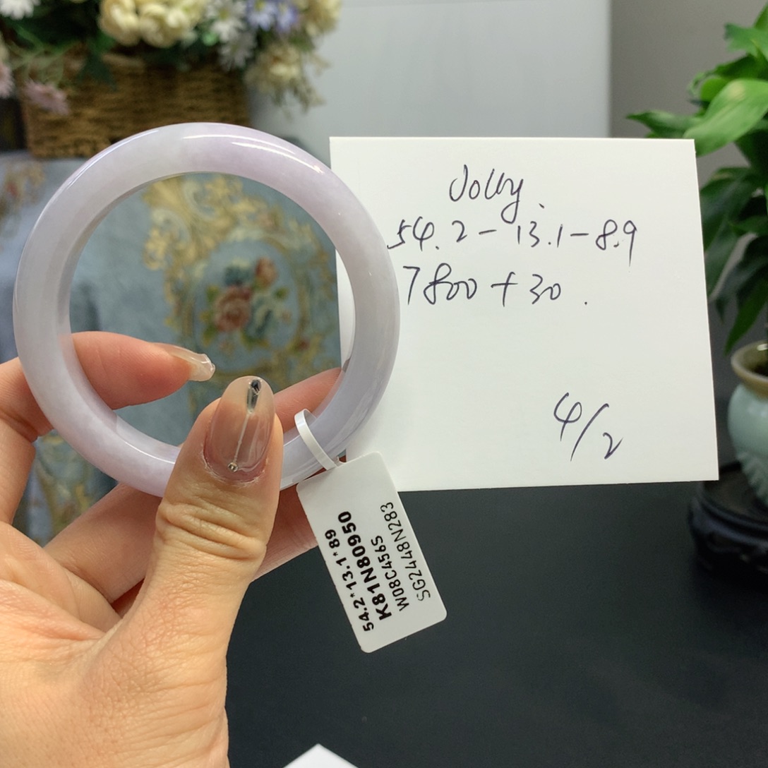 翡翠手镯未镶嵌J***y缅甸翡翠手镯