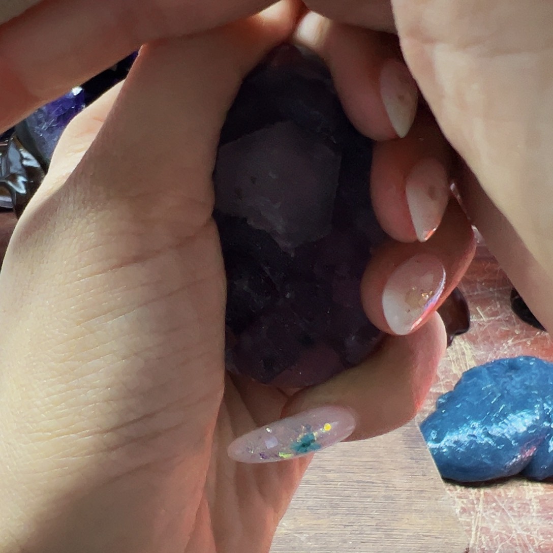 水晶大型摆件未镶嵌B***u