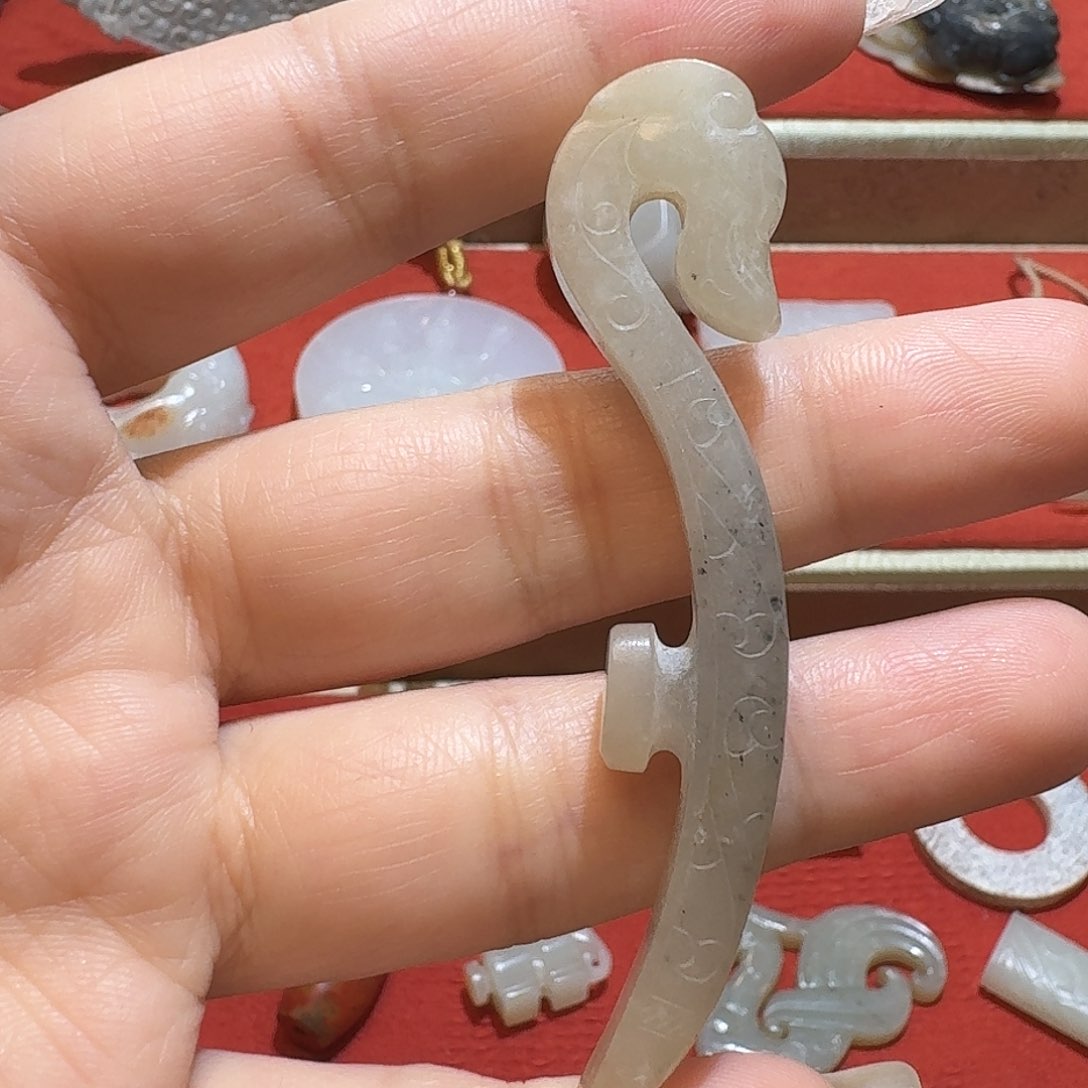 和田玉（糖玉）挂件未镶嵌