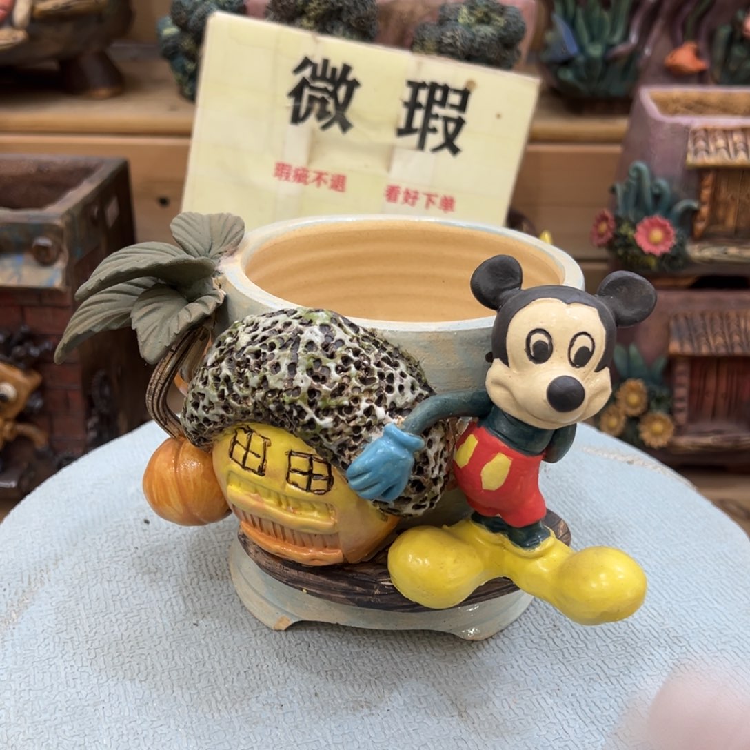 红陶萌淘特价多肉花盆