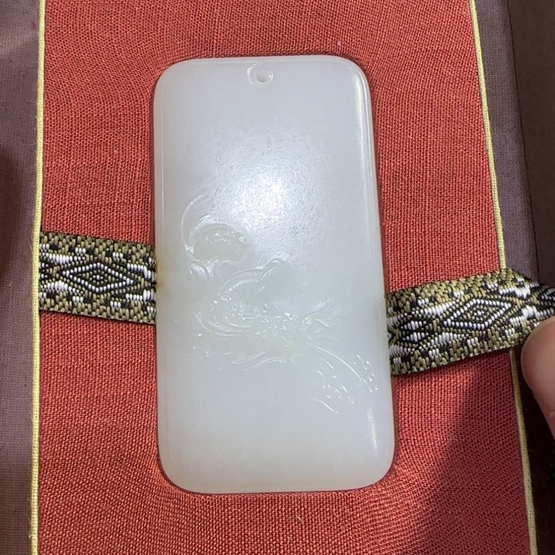 和田玉挂件未镶嵌