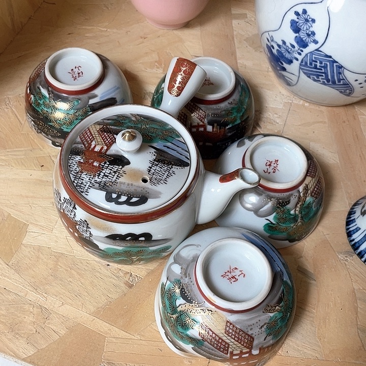 瓷片010 一人直播，看品直播间说序号