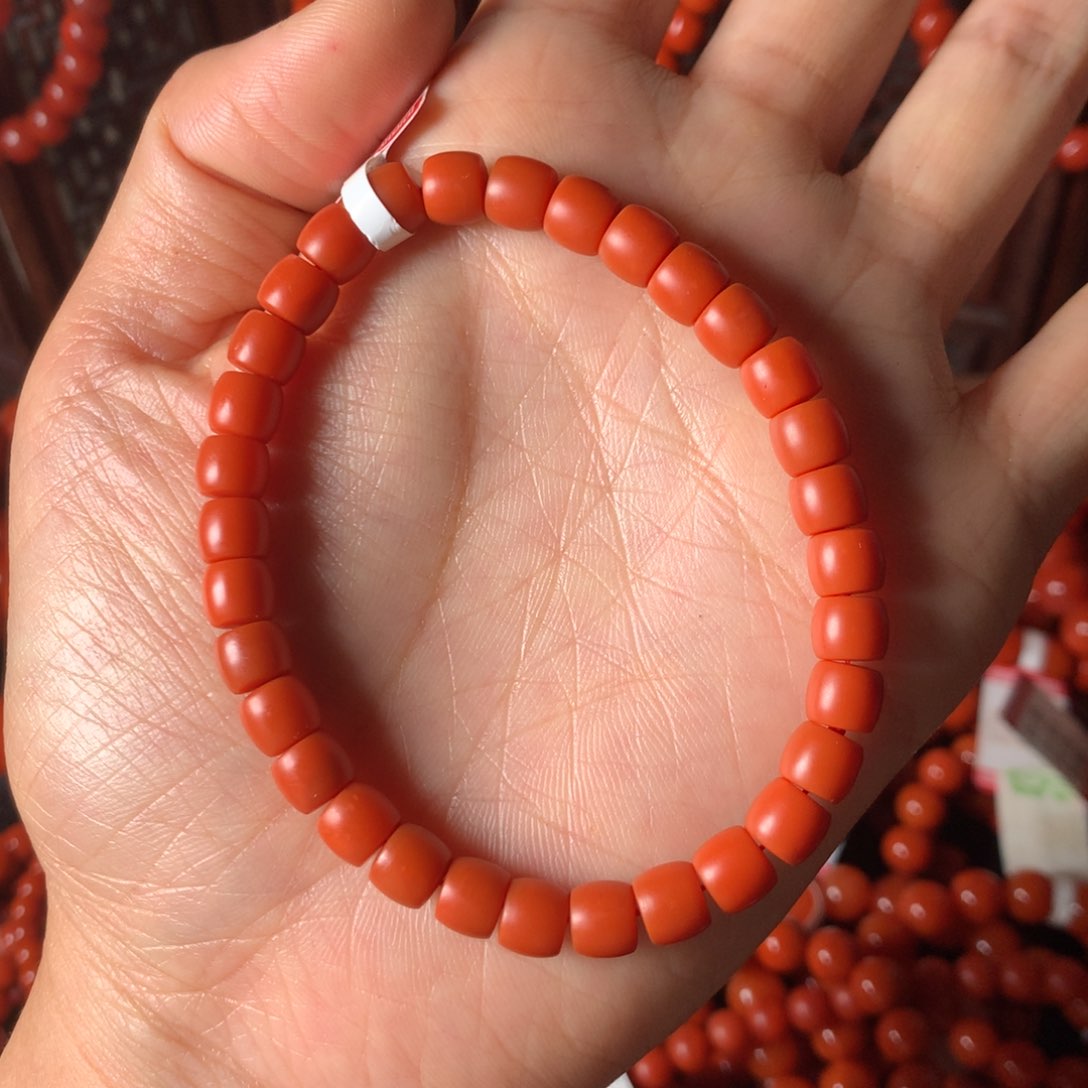 南红玛瑙手链未镶嵌?****i6m手链糖