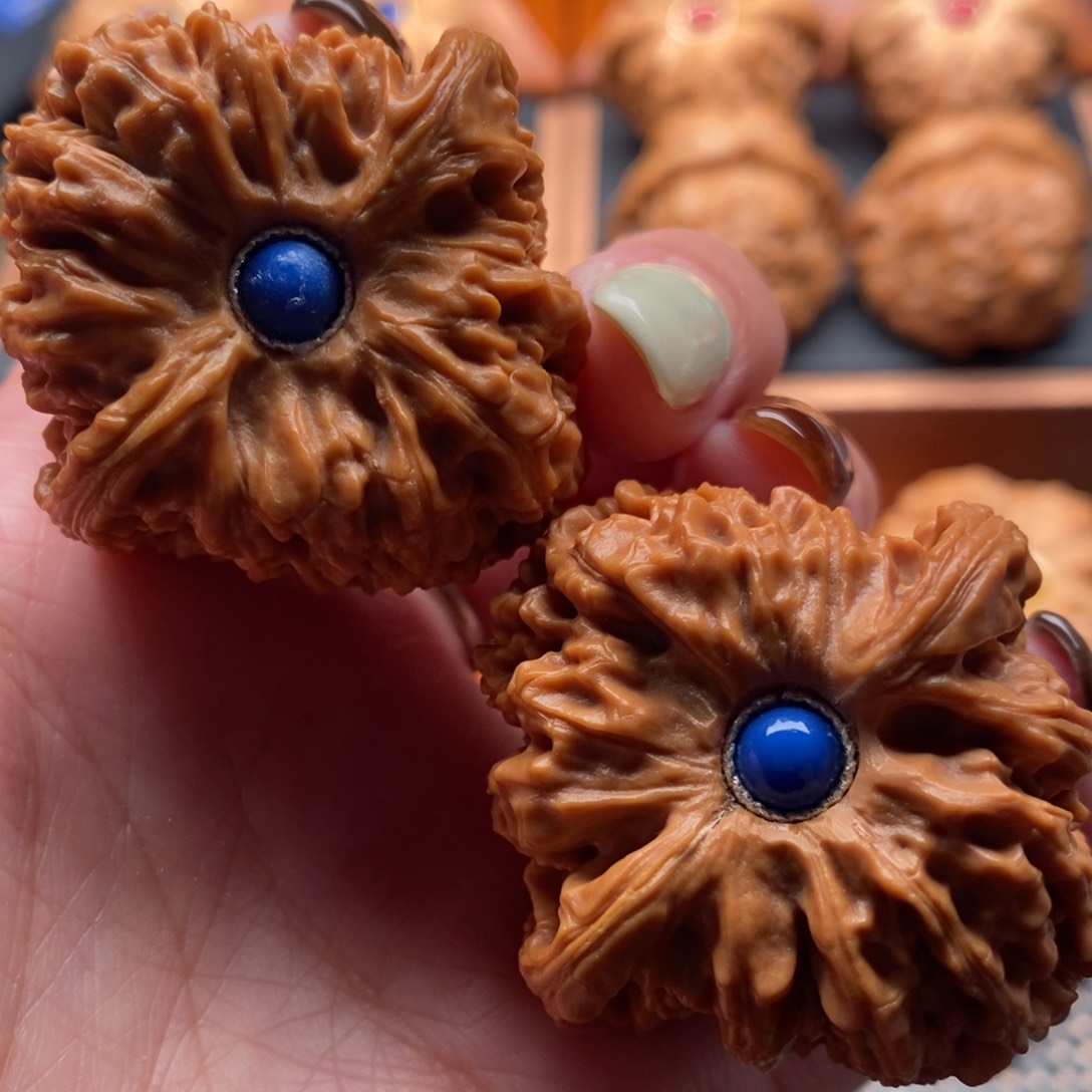 把件文玩核桃41尺寸全品南江石