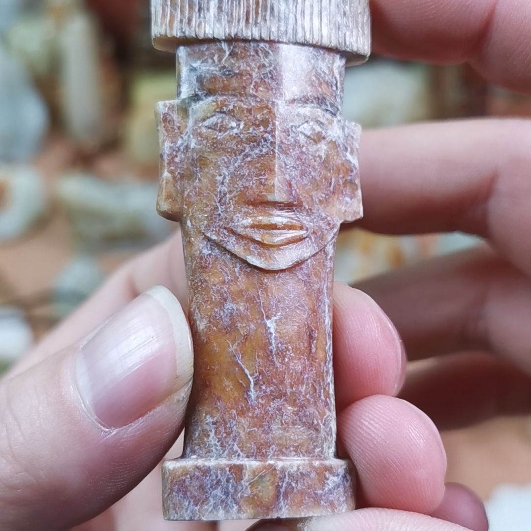 和田玉（糖玉）车挂未镶嵌M*