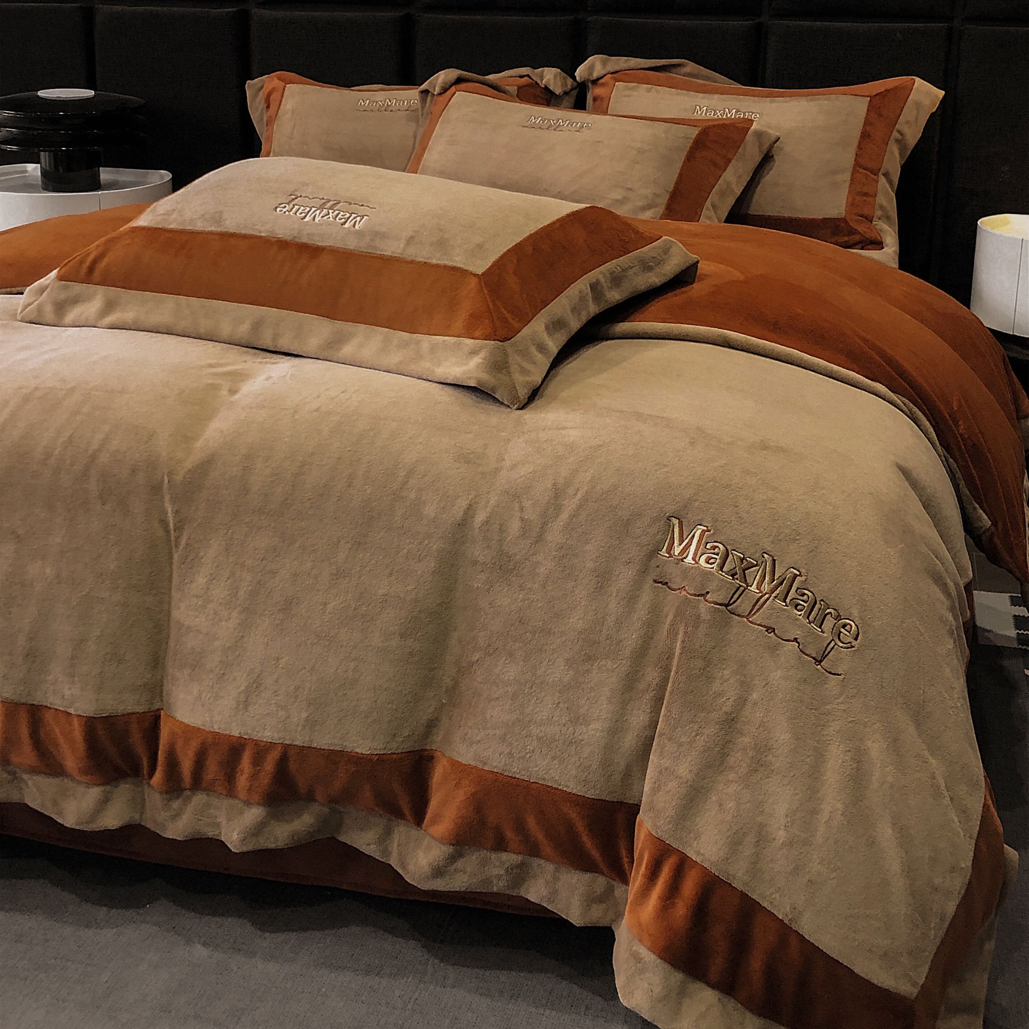 【美拉德枕套】枕套高克重加厚保暖牛奶单加绒枕套绒床上用品