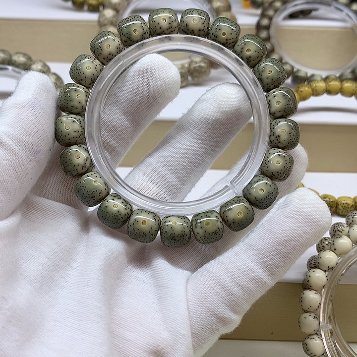 星月菩提手串圈*o月带留白