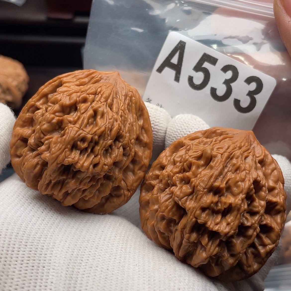 【闪购商品】文玩核桃吊坠A533麦虎44