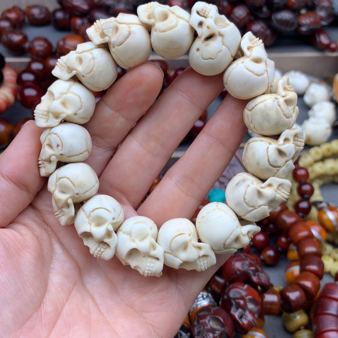 牛骨手串/手链5**3牛骨