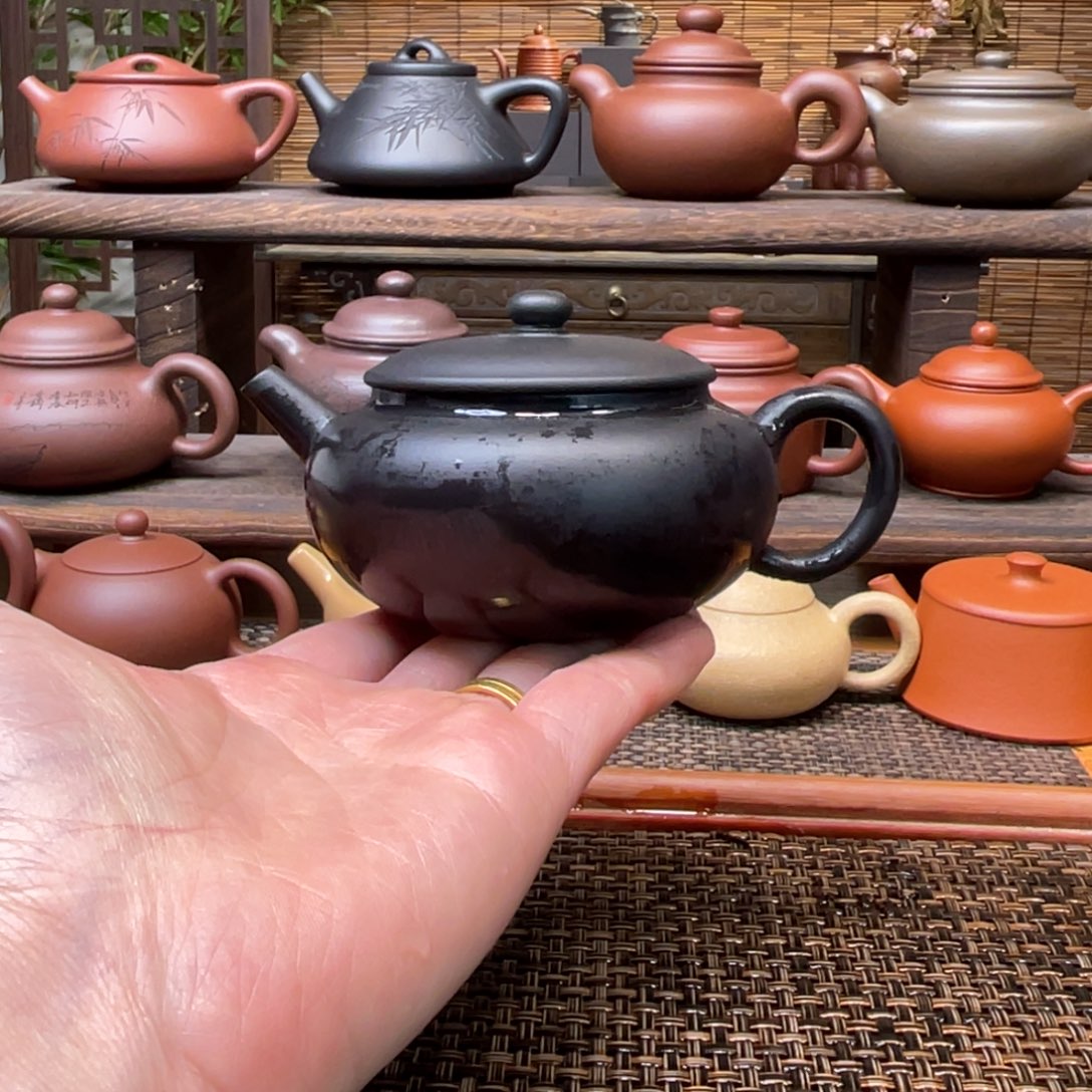 茶壶紫砂宜兴原矿紫砂手工制150