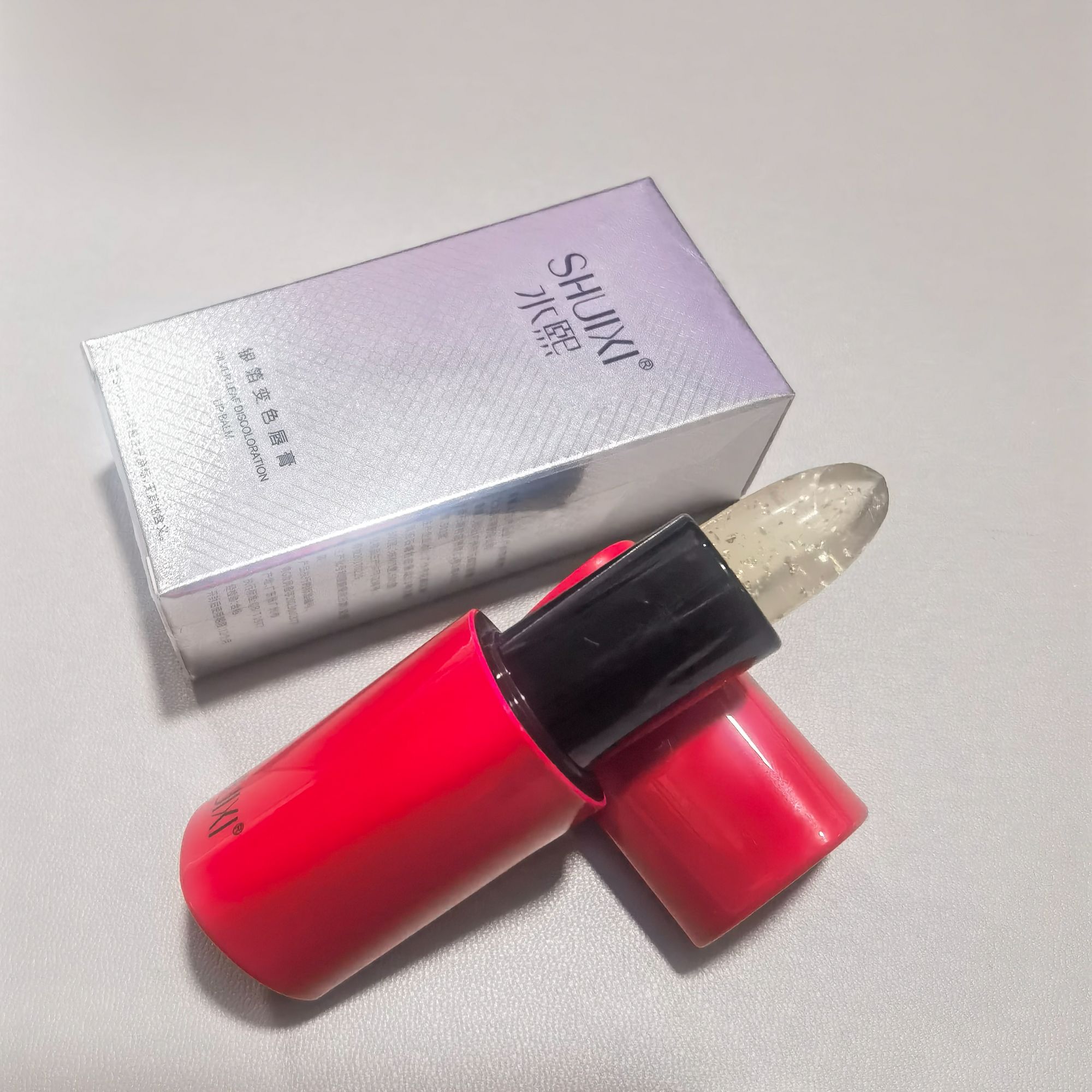 SHUIXI水熙银箔变色唇膏口红3.5g（效期26年4月）变色非常不明显！