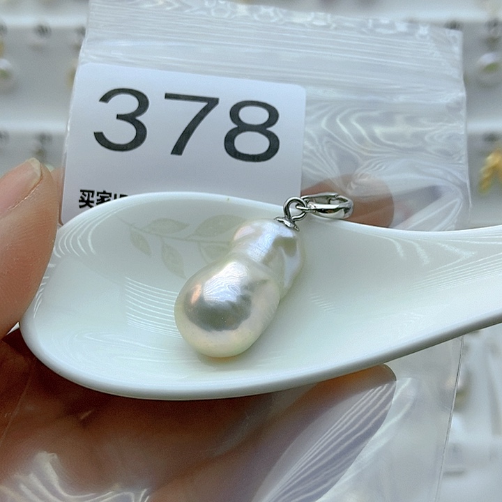 淡水珍珠颈饰银S925镶嵌