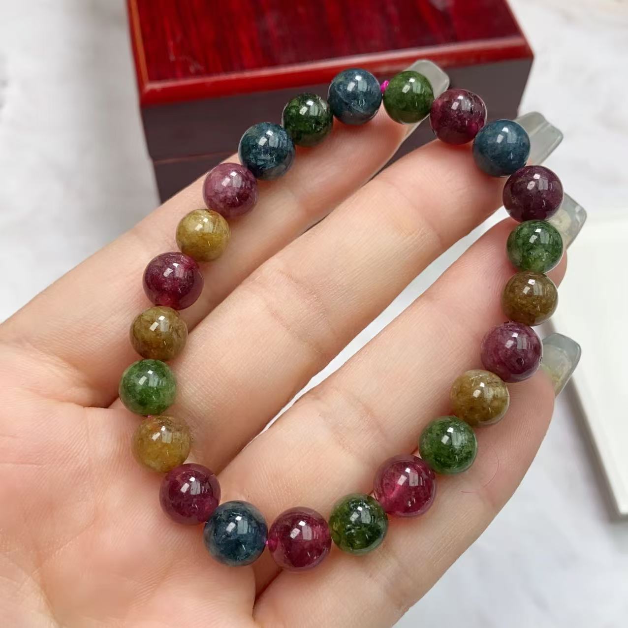 [石矿]A143糖果系手链8M