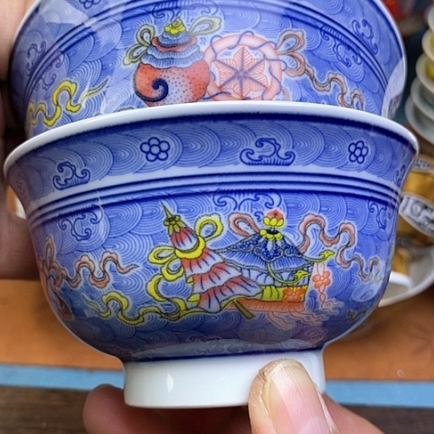 景德镇陶瓷藏式茶碗