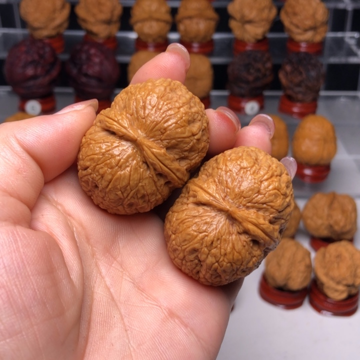 文玩核桃吊坠5黄金印