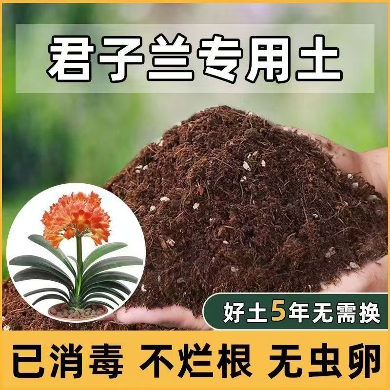 椰糠土【基地专用】君子兰营养土家用原土同品质基地自配营养椰糠土