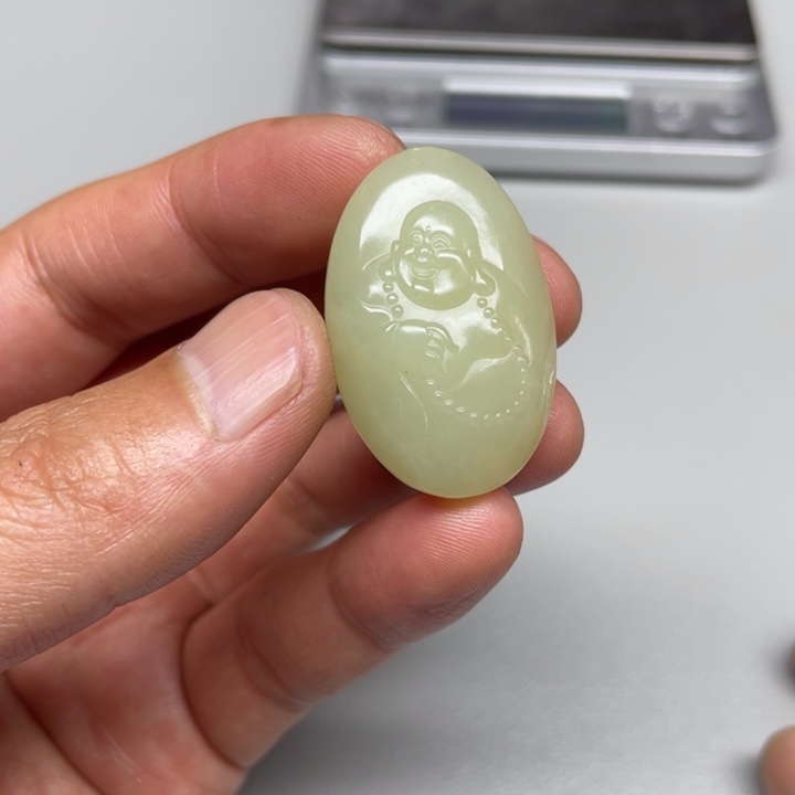 和田玉吊坠(不含链)未镶嵌五*