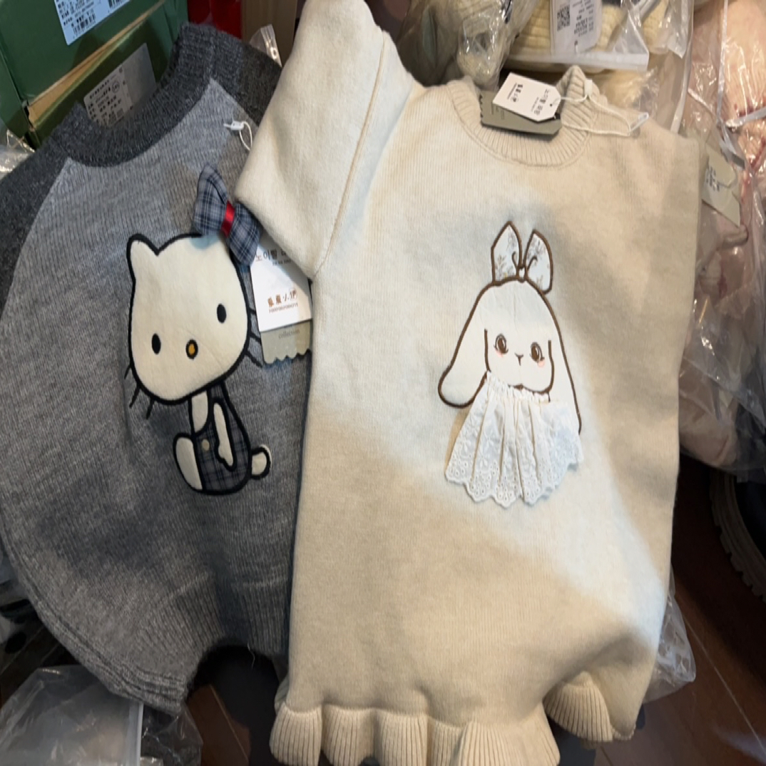 潮可爱小童加厚毛衣