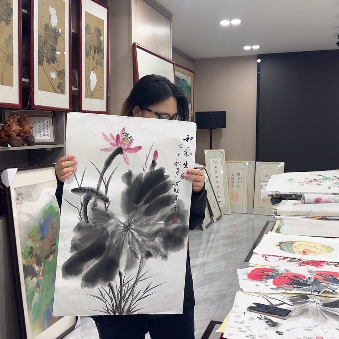 国画国画作品多次入选