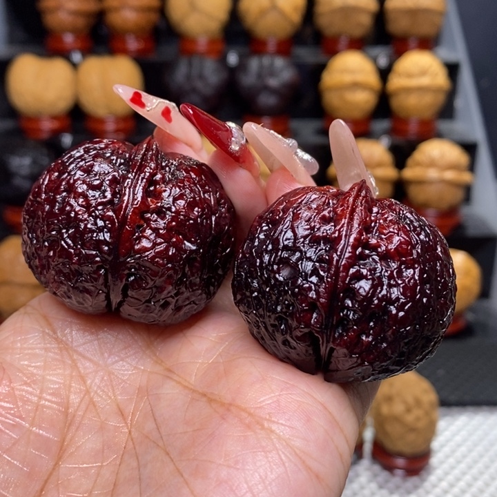 文玩核桃把件光**年泰伦元宝6号