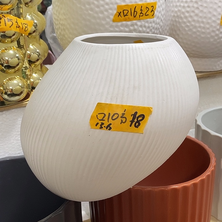 陶摆件陶盆有孔 瑕疵介意勿拍