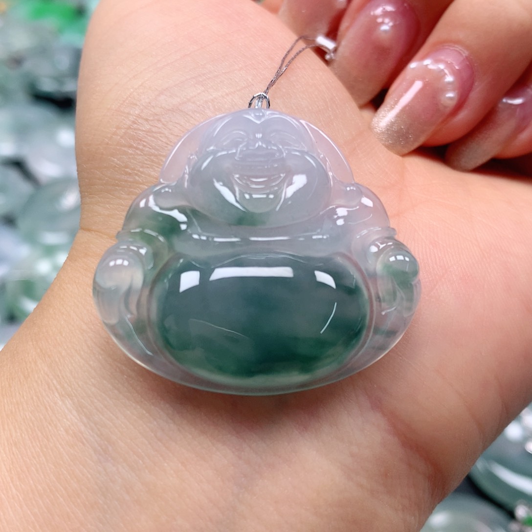 翡翠颈饰未镶嵌天然翡翠